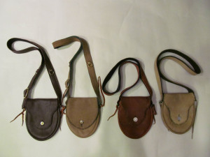 4 leather bags